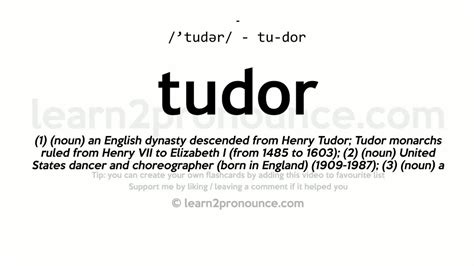 tudor|tudor meaning.